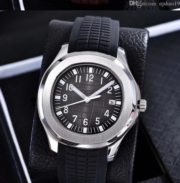 

Brand Aquanaut Automatic Movement Stainless Steels Case Comfortable Rubber Strap Original Clasp Men Mens Watch Watches