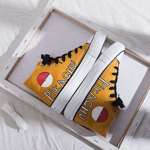 

men women casual shoes new womens canvas shoes blue red white green classic mens flat shoes, Black