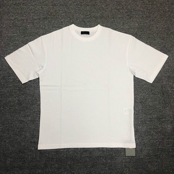 

19ss european tee fashion crew neck cotton breathable short sleeve couples women men's designer tshirt hfkytx020, White;black