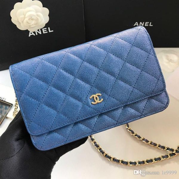 

new women wallet on chain ap0315 b00483 n0901 women's chain wallet crossbody fashion casual size 13*19*