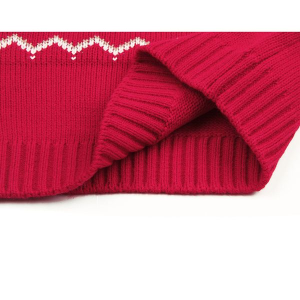 

baby girls sweaters christmas winter new boy long sleeve knitted clothes kids autumn cartoon elk sweater for girls pullover, White