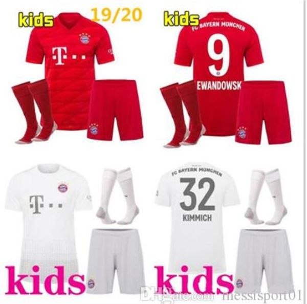 

19 20 bayern munich kid occer jer ey home kit lewandow ki muller 2019 2020 champion league hummel toli o jame child football hirt