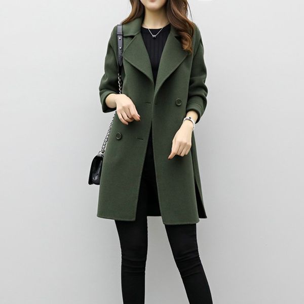 

xuxi 3 colour women harajuku autumn coat jacket coat outwear thin windbreaker female overcoat size 3xl fz287, Black