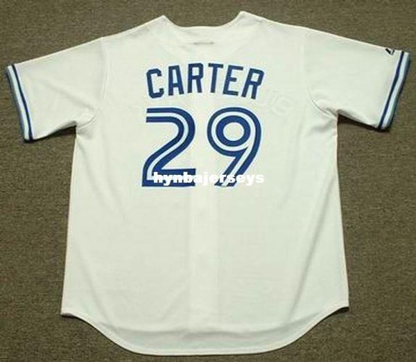 

custom joe carter stitched 1993 throwbacks home baseball jersey retro mens jerseys shirt, Blue;black