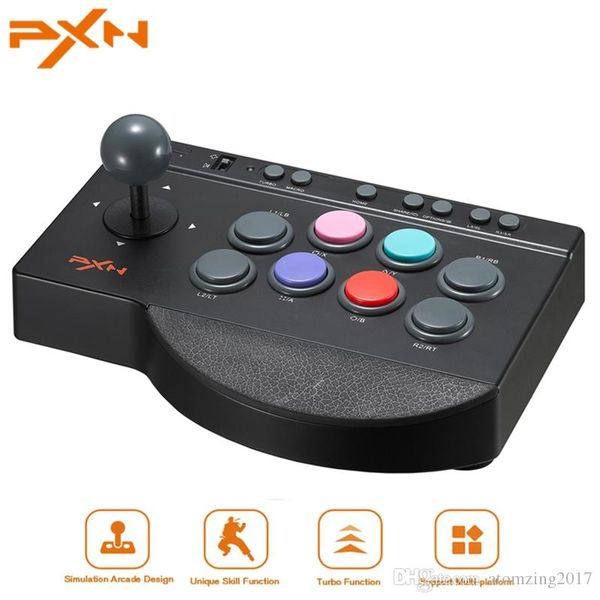 

PXN 00082 Аркадная игра Джойстик для PS4 для Xbox One USB Control Аркада Stick Rocker для ПК Аркадная джойстик с нулевой задержкой