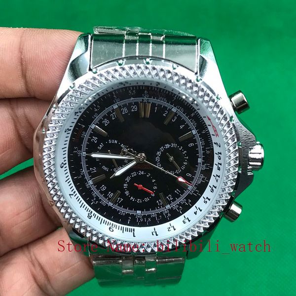 

2019 whole ale luxury watch machinery 43mm men 039 alloy men 039 luxury watch rotating bezel alloy trap watch