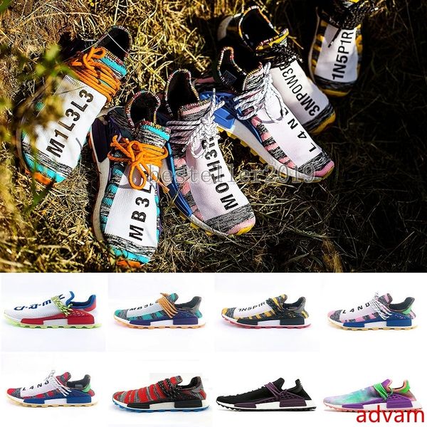 

2019 human race tr mens running shoes pharrell williams human races pharell williams womens trainers sports designer sneakers zapatos 36-45