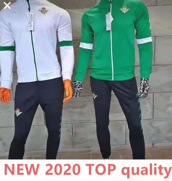 

new 2020 real betis soccer jerseys camiseta de fÃºtbol 19 20 21 canales juanmi fekir joaquÃ­n home away men soccer jacket tracksuit, Black