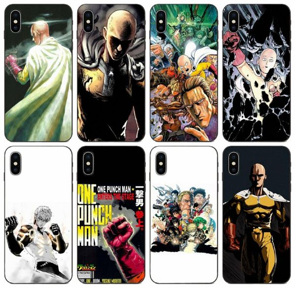 

tongtrade] one punch man anime case for iphone 11 pro max x xs xr 8 7 6s 5s plus samsung s6 s7 edge huawei g play mini motorola moto g case