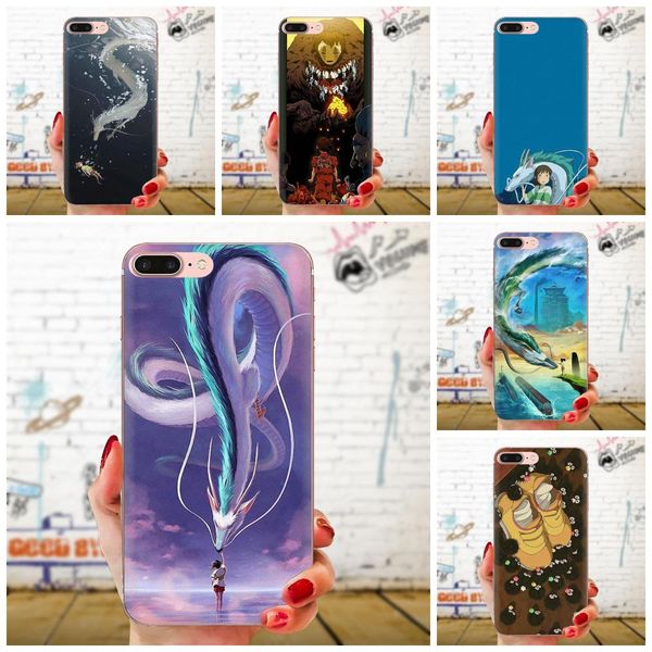 

custom spirited away for apple iphone 11 pro x xs max xr 4 4s 5 5c 5s se 6 6s 7 8 plus soft phone case