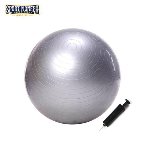 

75cm anti-burst exercise yoga ball pvc gym ball with pump