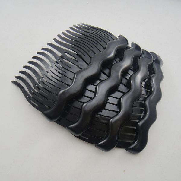

17 tooth волна плаиков воло Ѭаека гѬебен 8,8 * 5,5 cm изогнђого зђб ѬеѬо аке, Brown