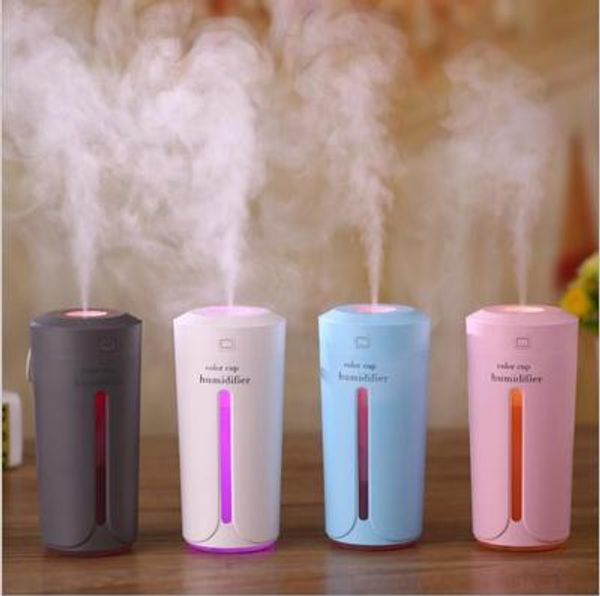 

color cup humidifier car air humidifier mini aroma usb desktop