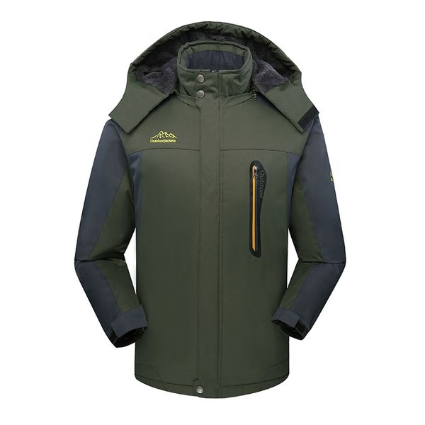 

size 8xl winter mens softshell hiking jackets outdoor camping trekking climbing for waterproof hooded coats brand male clothing, Blue;black