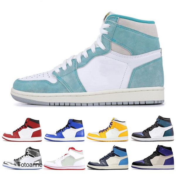 

designer 1s mens basketball shoes fearless unc court purple multi color chicago spiderman yellow toe twist 1 sports sneakers us 7-11