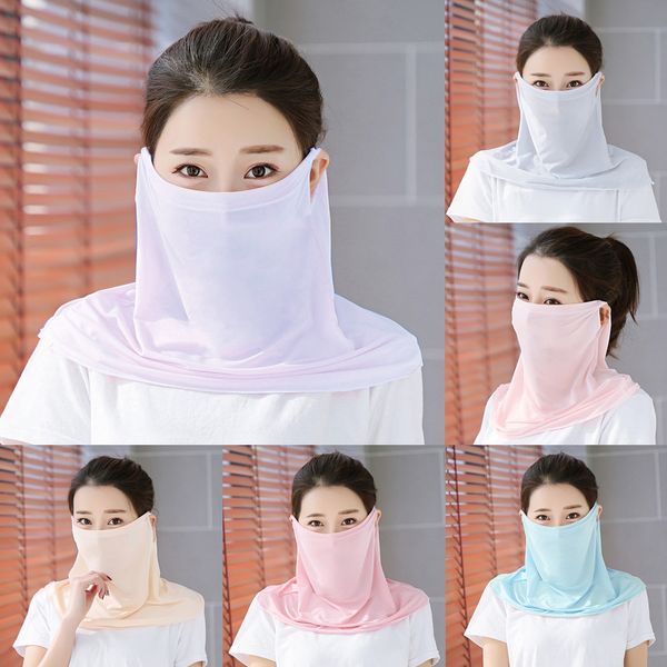 

9wanc warm bike ski face mask fleece face cover facemask hood protection half cycling sports outdoor neck guard scarf warm mask, Black