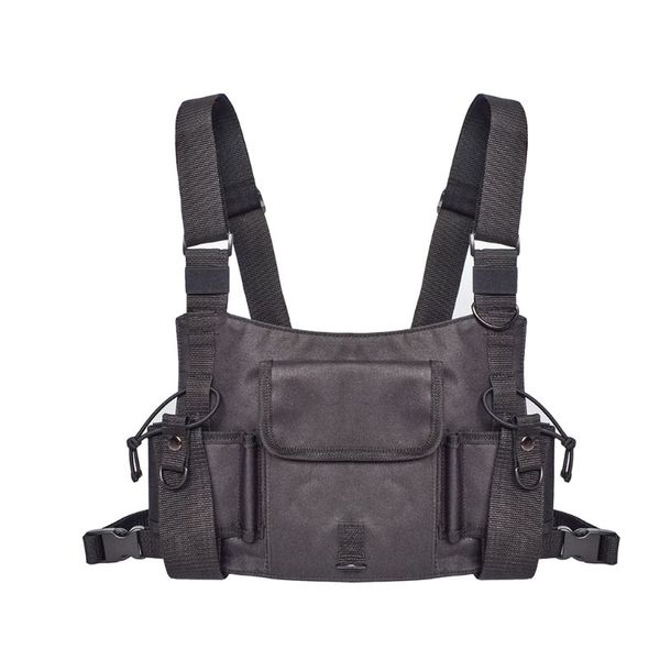 

man chest bag male waist bag nylon shoulder for talkie