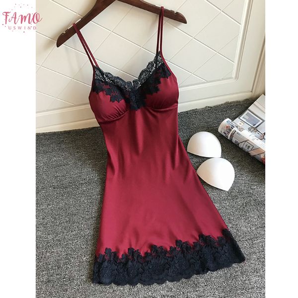 

female womens dresses empire combination dress lace robe dress for women sleepwear women babydoll robe dress for women, Black;gray