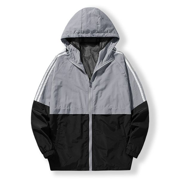

mens designer ad slash sign jacket spring breathable sport clothes street tracksuits hooded jacket men/women windbreaker zipper sportwear, Black;brown
