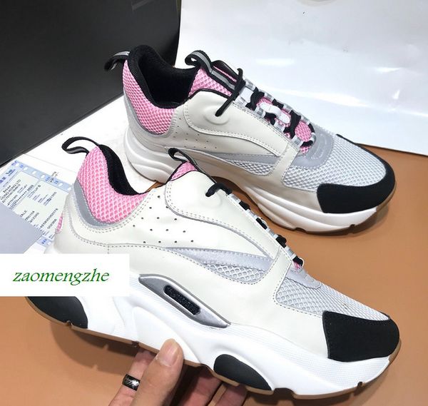 

модный дизайнер холст телячья кожа повседневная обувь nan woman sneaker nixed цвета черный желтый зеленый b22 техническая вязаная обувь chau, Black