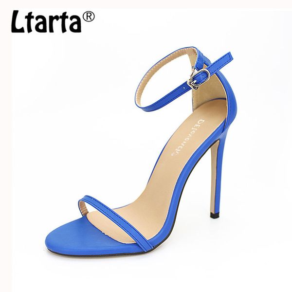 

ltarta 2020 shoes women heels sandals summer pencil heel sandal girl open toe women's sandals heels black white red t200529