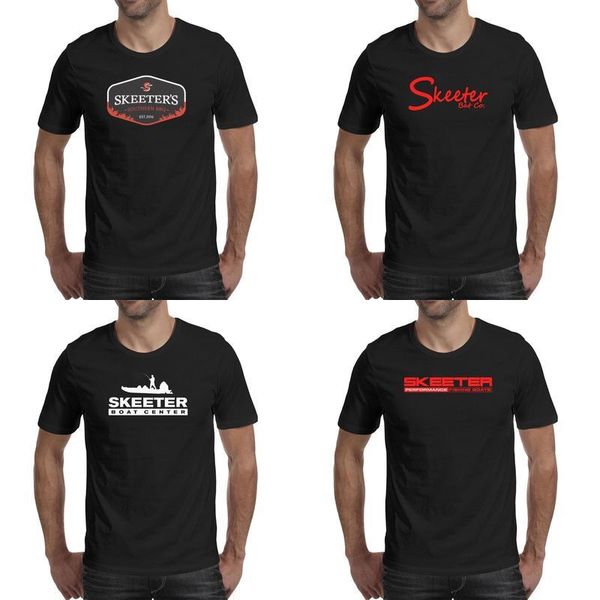 

mens skeeter's logo fashion t shirt design band cotton shirts novelty short sleeve tees skeeter final red cmyk white skeeter logo, White;black