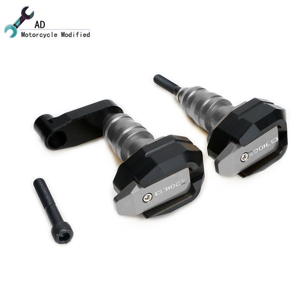 

moto crash frame sliders pads for g310gs 2017 2018 2019 g 310 gs 310gs engine guard protection motorcycle parts cnc aluminum