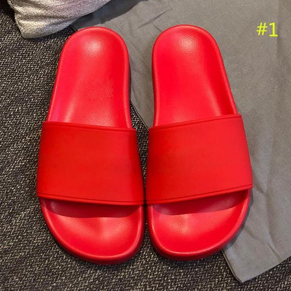 

fashion quality men women sandals designer shoes luxury slide summer fashion wide flat slippery sandals slipper flip flop with box 35-45, Black