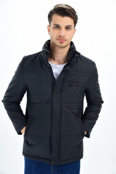 

dewberry men black coat-1030001m8641, Black;brown