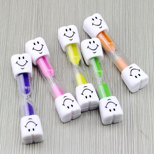 

hourglasses toothbrush timer for brushing kids3 minutes smiling face