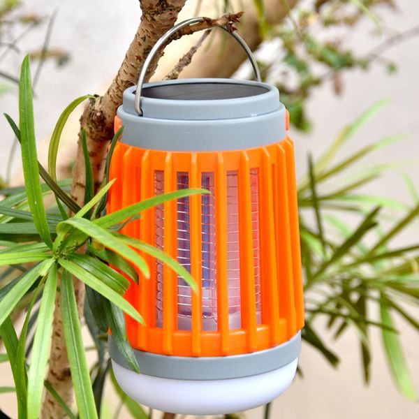 

новые панели солнечных батарей зарядки usb водонепроницаемый светильник убийцы москита отпугиватель портативный светодиодный кемпинг свет