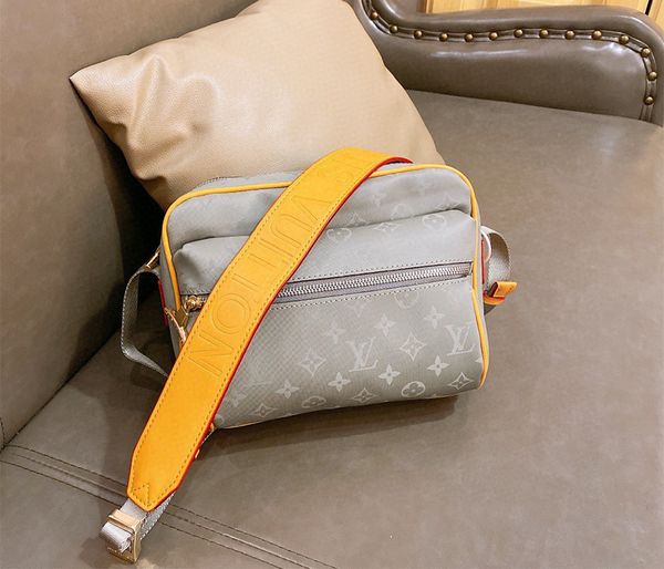 

конструктор бумажник высокого качества сумка дизайнерская марка crossbody мешок 5a мужчины кошелек сумки на ремне, White