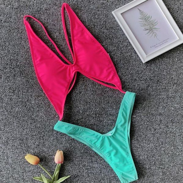 

women monokini set bandage push-up padded one-piece suits swimwear leopard printed swimsuit bathing suit beachwear costume, White;black