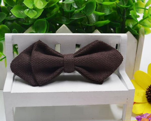 

2019 children's safety pin tie baby boys and girls perform pin children's bow tie necklace, Blue;purple