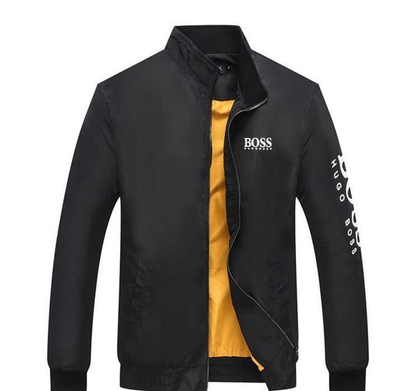 

2018 new pattern printing baseball korean version jacket male autumn and winter youth slim man loose coat, Black;brown