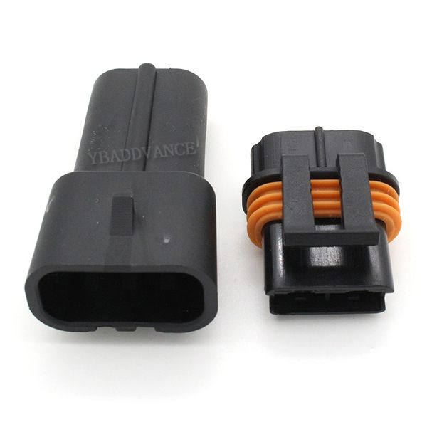 

electric waterproof 2 pin male female connector plug 12034269 and 12033769