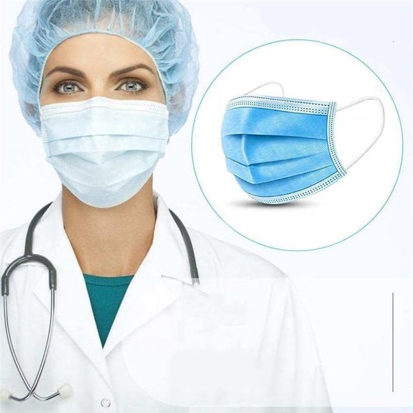 

50 1pcs взрослых маски 3 слойный рм2,5 капелька dust mask adultrenbreathable earloops dust маска adultren маски безопасные маски