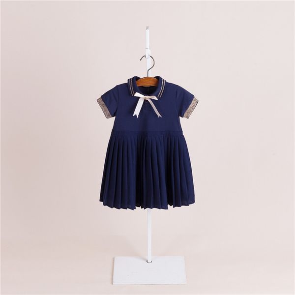 

fashion girl dress uniform kid clothes summer fashion causal outfit princess preppy style party dress for 3-7 years, Red;yellow