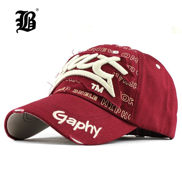 

flb] wholesale snapback hats baseball cap hats hip hop fitted for men women gorras curved brim damage cap f248, Blue;gray