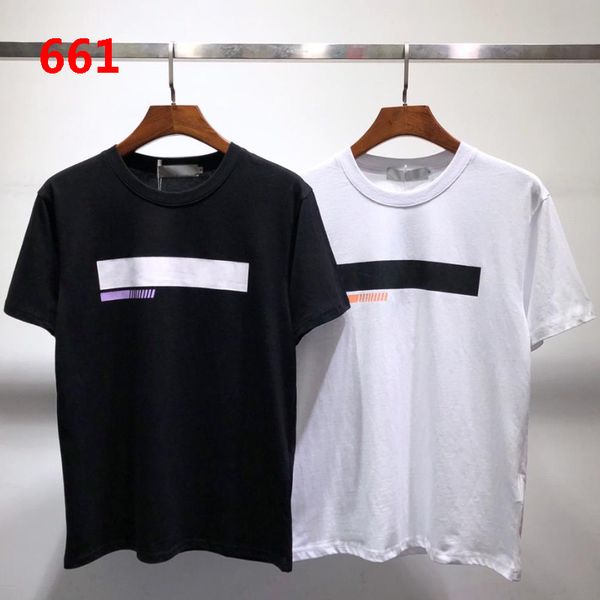

dropship new fashion men's short sleeve tee hip hop sweatshirts casual clothes black white men womwn tshirt m-2xl 661, White;black