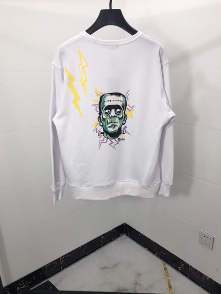 

19ss Милан Марка люкс последний стиль шаблон печати свитер мужской дизайнер кардиг