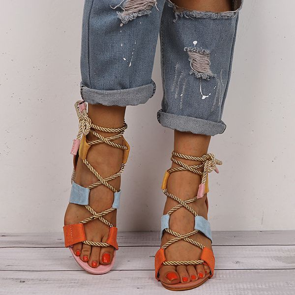 

2019 european and american fashion personality high heel lace with high heel ladies plus size sandals, Black