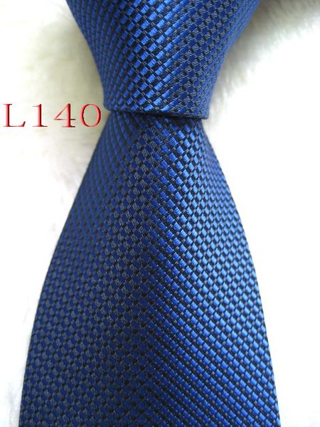 

#100%silk necktie jacquard handmade woven tie men's l140 ibmhi, White;black