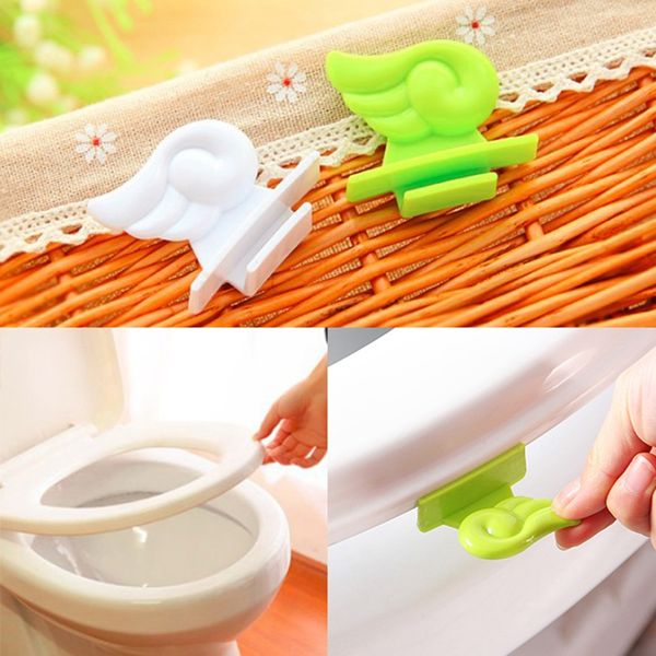 

1pcs bath seat toilet cover lifting device bathroom clam shell lid lifter manual cover toilet seat lifters supplies