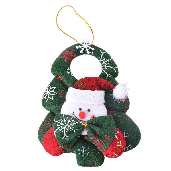 

yeduo snowman tree hanging christmas ornaments santa claus elk pendants