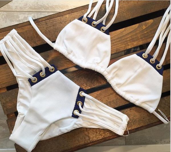 

pit splicing bikini bathing suit