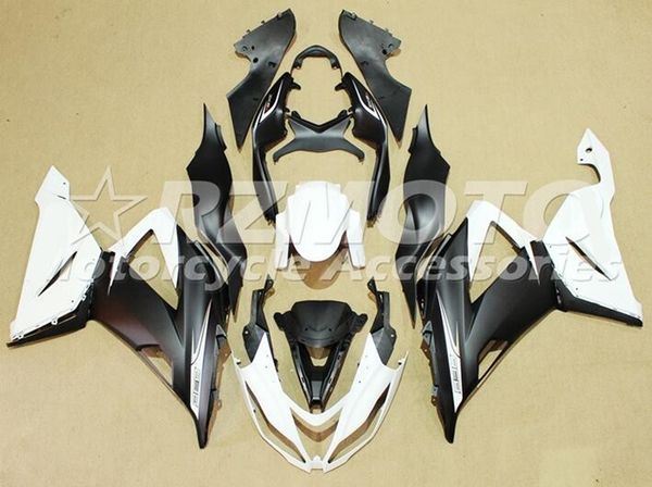 

4 gifts new abs injection mold motorcycle fairings kit fit for kawasaki ninja zx-6r 599 zx6r 2013 2014 2015 2016 2017 black white