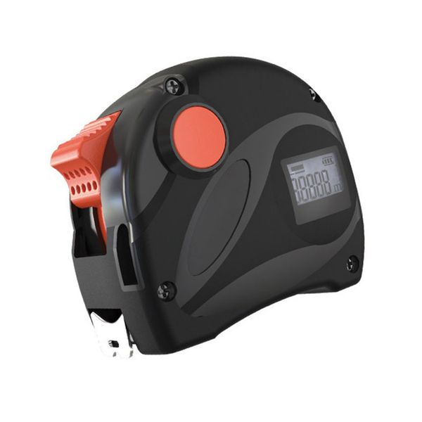 

5m usb charging laser tape measure 2-in-1 digital laser measure tape rangefinder with lcd digital display