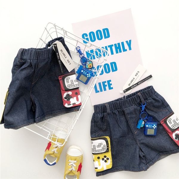 

mira 20 summer children's cartoon toy and toy jeans plus jeans two-piece set hb084, Blue