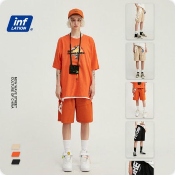 

mens designer sportshorts summer new mens shorts plaid street outdoor overalls pants loose preppy style brand hip-hop shorts sale, White;black